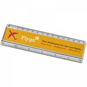 An image of Ellison 15 cm plastic ruler with paper insert