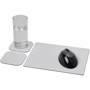 An image of Promotional Brite-Mat mouse mat and coaster set combo 3 - Sample