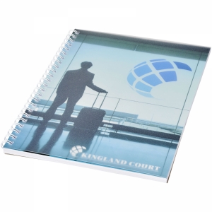 An image of Advertising Desk-Mate wire-o A5 notebook PP cover