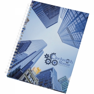 An image of Marketing Wire-o A5 notebook hard cover