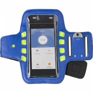 An image of Printed Arm Strap Mobile Phone Holder. - Sample