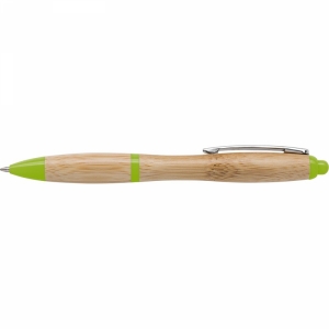 An image of Bamboo Ballpen with Coloured Trim