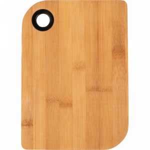 An image of Advertising Tthumb Hole Bamboo Cutting Board