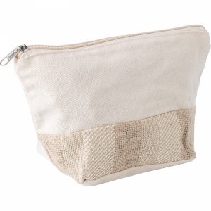 An image of Marketing Cotton Toiletry Bag - Sample
