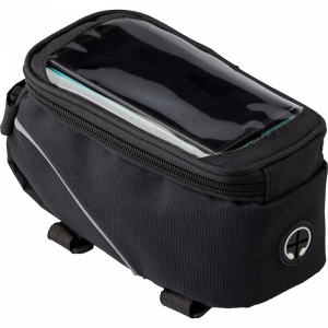 An image of Corporate Polyester Bicycle Handle Bar Bag - Sample