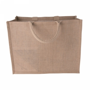 An image of Branded Jute Bag Laying Model 240 Gr/m2 - Sample