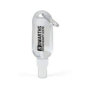 An image of Corporate Carabiner Sanitiser - Sample