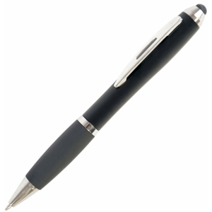 An image of Advertising Shanghai Soft Stylus all Black Ball Pen