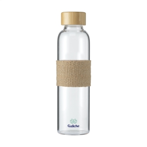 An image of Senga Glass Bottle with Bamboo Sleeve 500ml