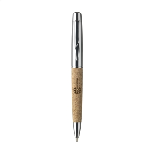 An image of Marketing Cork Finish Steel Pen - Sample