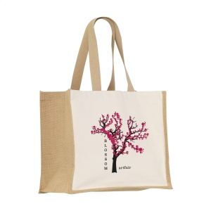 An image of Jute Canvas Extra Strong Shopper Tote Bag