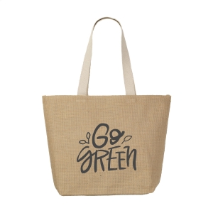 An image of Logo Elegance Bag jute shopper - Sample