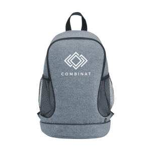 An image of Logo PromoPack Felt Gym Bag backpack - Sample