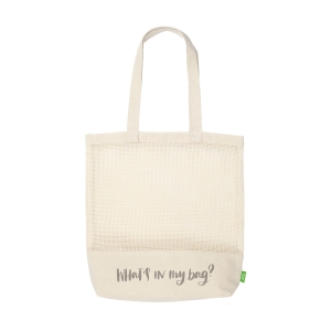 An image of Printed Natura Organic Mesh Shopper shopping bag