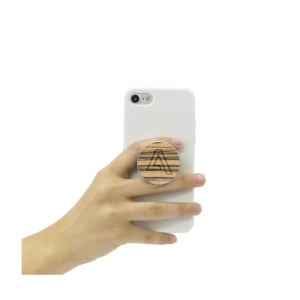 An image of Printed PopSockets Wood telephone holder - Sample