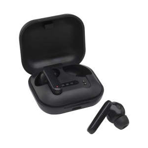 An image of Promotional Aron TWS Wireless Earbuds in Charging Case - Sample