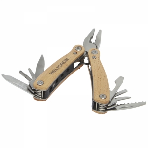 An image of Promotional Anderson 12-function medium wooden multi-tool