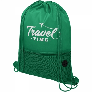 An image of Advertising Oriole mesh drawstring backpack - Sample