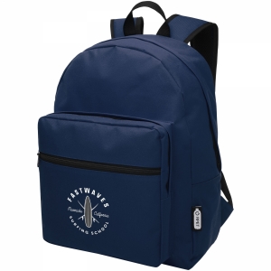 An image of Branded Retrend rPet backpack - Sample