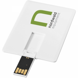 An image of Marketing Slim card-shaped 2GB USB flash drive - Sample