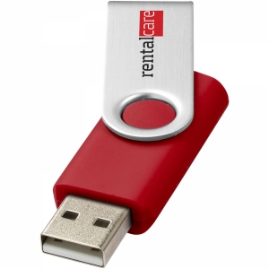 An image of Printed Rotate-basic 32GB USB flash drive - Sample