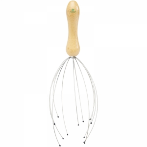 An image of Printed Hator bamboo head massager - Sample