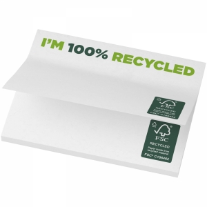 An image of Logo Sticky-Mate recycled sticky notes 100 x 75 mm