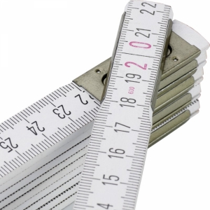 An image of Wooden folding ruler - Sample