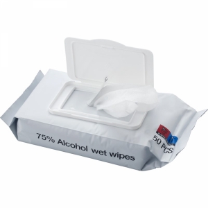 An image of Logo Wet tissues (75% alcohol) - Sample