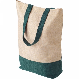 An image of Promotional Imitation linen shopping bag - Sample