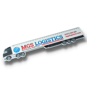 An image of Marketing  Lorry Shaped Ruler