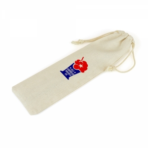 An image of Cotton Straw Pouch - Sample