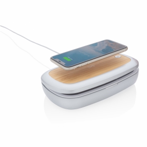 An image of Marketing Rena UV-C Steriliser Box With 5W Wireless Charger - Sample