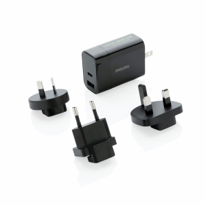 An image of Advertising Philips Ultra Fast PD Travel Charger - Sample