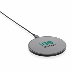 An image of RCS Standard Recycled Plastic 10W Wireless Charger - Sample