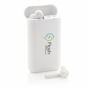 An image of Promotional Liberty TWS Earbuds With 5.000 MAh Powerbank - Sample