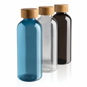 An image of GRS RPET Bottle With FSC Bamboo Lid 660ml