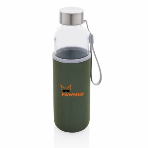 An image of Glass Bottle With Neoprene Sleeve 500ml