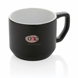 An image of Ceramic Squat Modern Mug 350ml