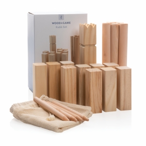An image of Wooden Kubb Set - Sample
