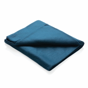 An image of Branded CozySoft Fleece Blanket In Drawstring Pouch 120x150cm