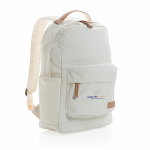 An image of Impact AWARE 16 Oz. Recycled Canvas Backpack - Sample