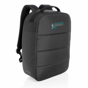 An image of Branded Impact AWARE RPET Anti-theft 15.6laptop Backpack - Sample