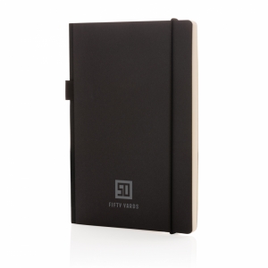 An image of A5 FSC Deluxe Hardcover Notebook - Sample