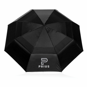 An image of Swiss Peak Aware Tornado 27inch Pocket Storm Umbrella