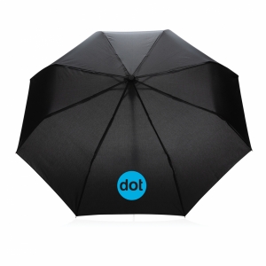 An image of 21" Impact AWARE RPET 190T Mini Auto Open Umbrella