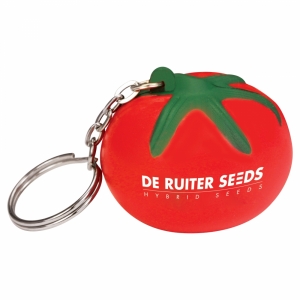 An image of Stress Tomato Keyring