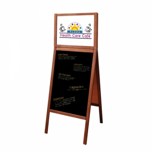 An image of Corporate Menu A-Board With Changeable Insert - Small