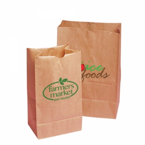 An image of Block Bottom Paper Bag Small (18 X 34 X 10cm)