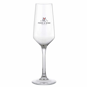 An image of Printed Mencia Champagne Flute 170ml/6oz